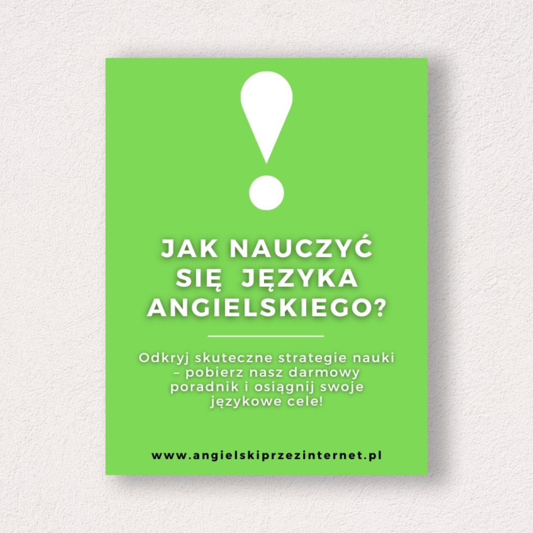 jak nauczyć się j angielskiego